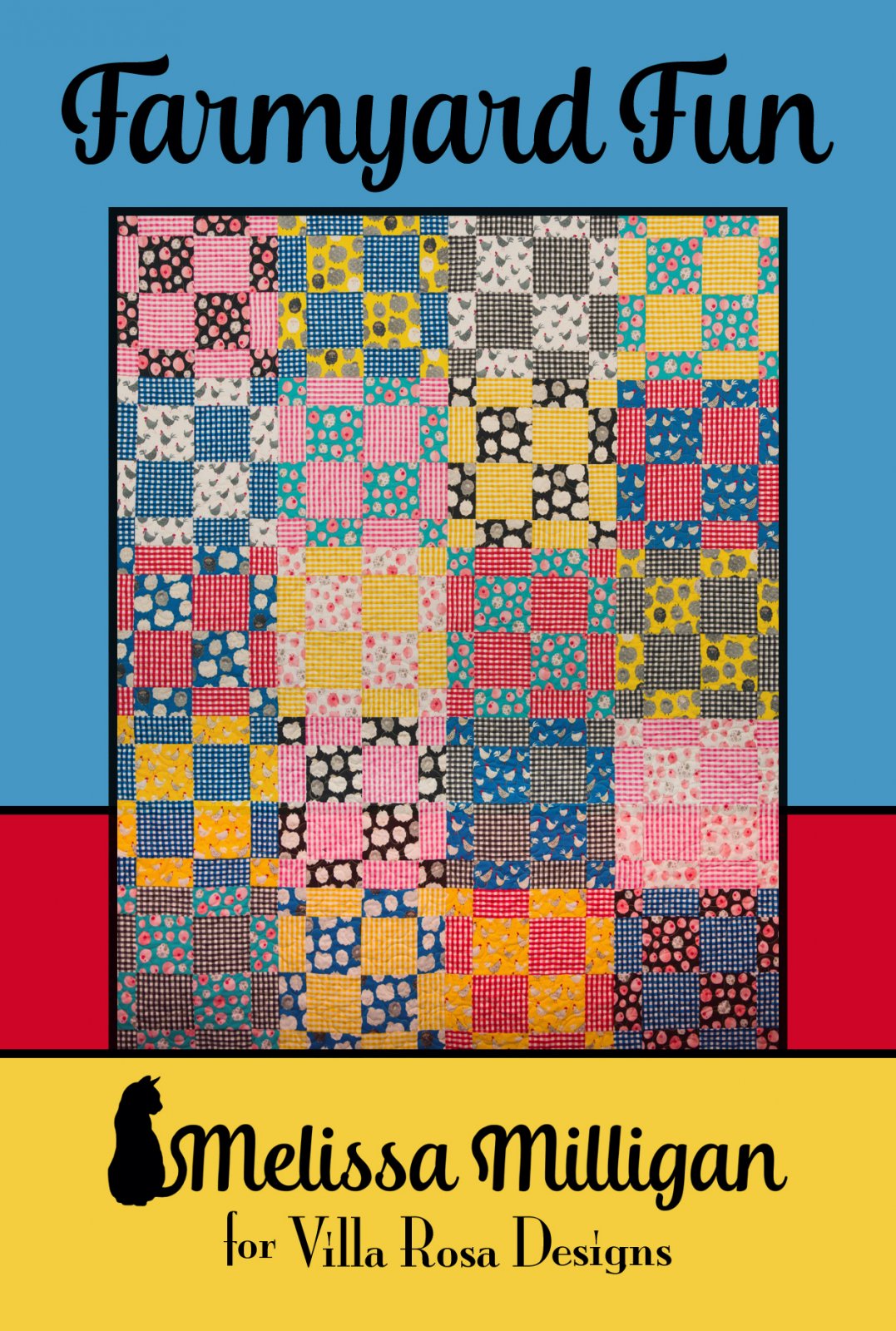 Farmyard Fun - Villa Rosa - FQ's - 60 x 75