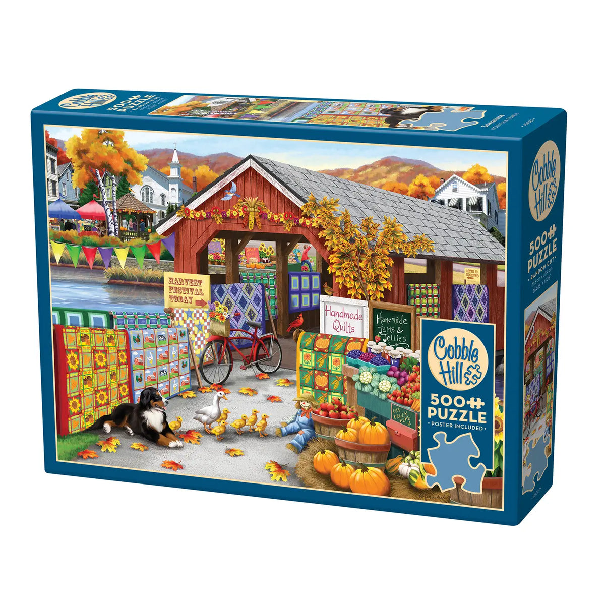 36. Cobble Hill Harvest Festival 500 Piece Jigsaw Puzzle