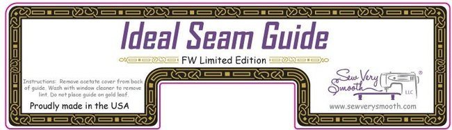 Ideal Seam Guide 5" - Featherweight Limited Edition - Sew Very Smooth - ISG-FW