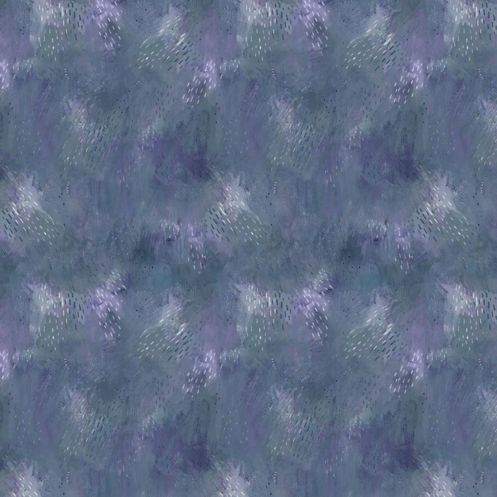 Clothworks Serenity Texture Dark Denim Fabric – Blue Purple Blender by Kendra Binney