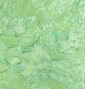 Hoffman Bali Batik Watercolors Monstera Fabric – Green Batik Blender