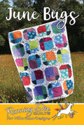 JUNE BUGS - Villa Rosa - 66"x82" - 10" Squares