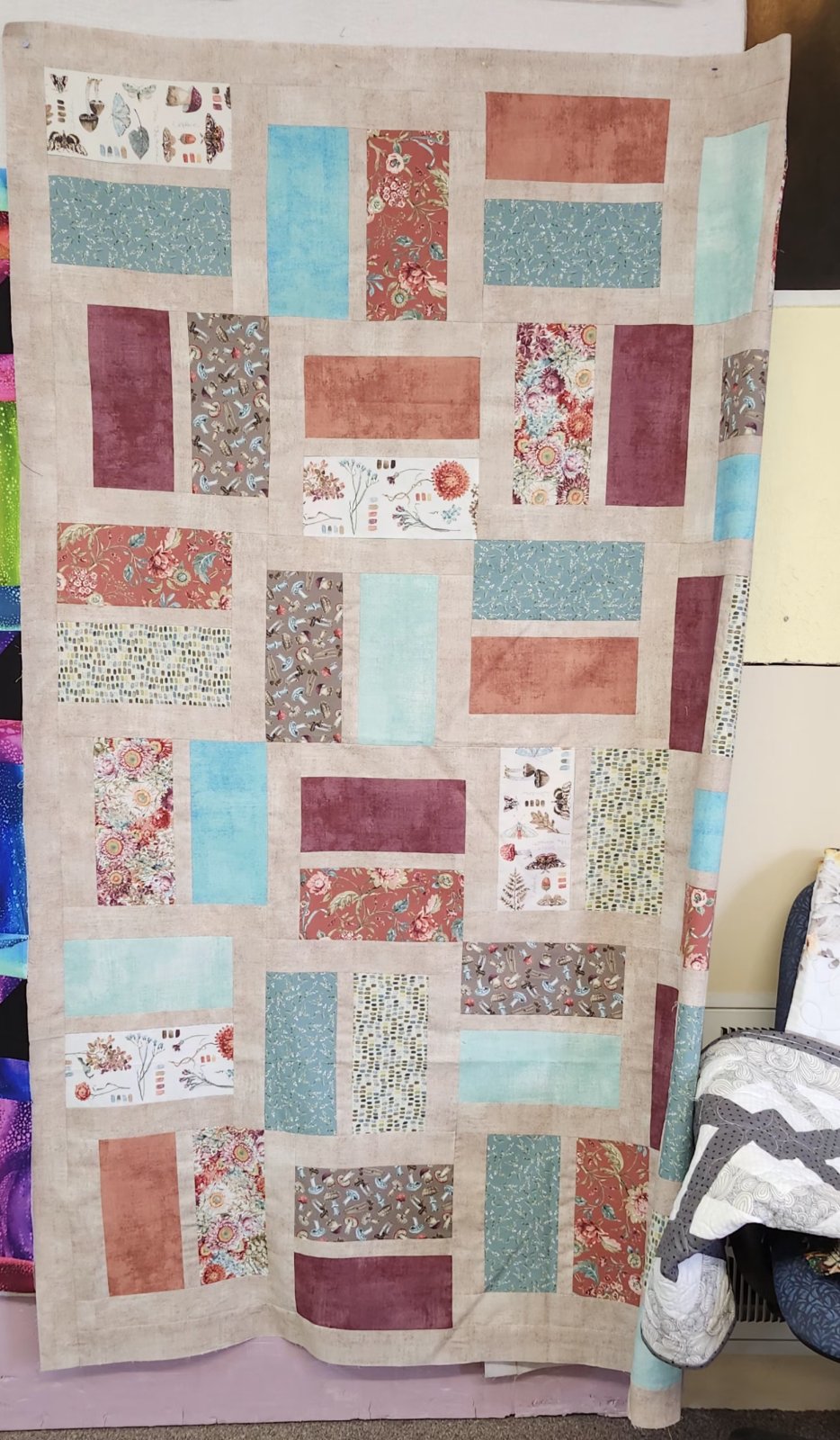 Lickety Split by Molly Cook - Quilt Pattern – 60" x 72" for Villa Rosa Designs