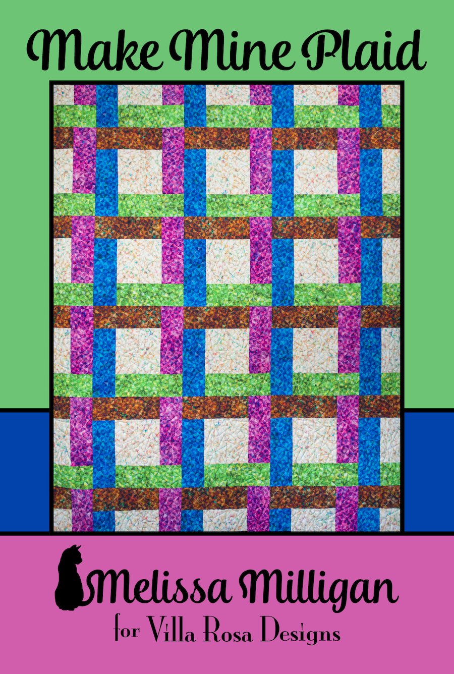Make Mine Plaid - Villa Rosa  - 64 x 80 - Theme/Yardage