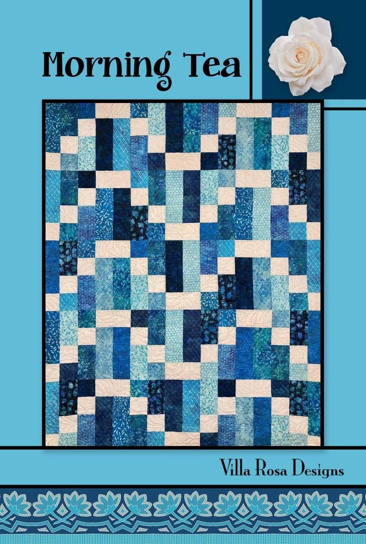 Morning Tea - Villa Rosa - 56"x70" - Fat Quarters