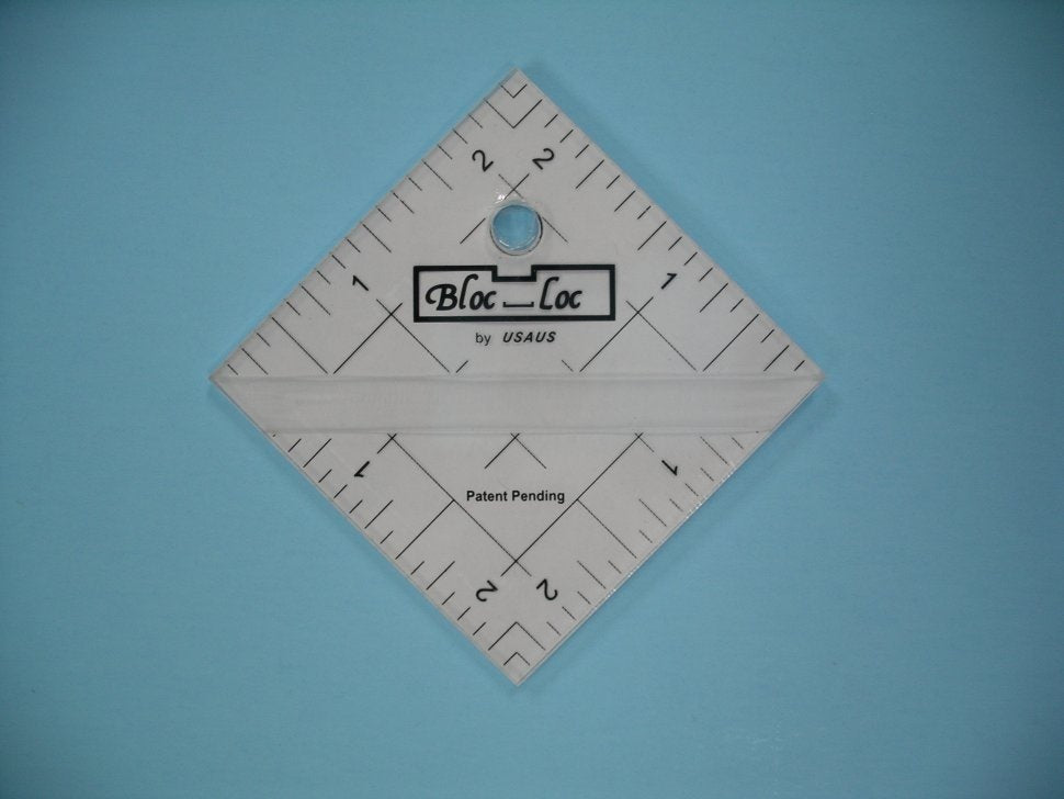Bloc Loc - Square Up Ruler - 4.5" - HST 45