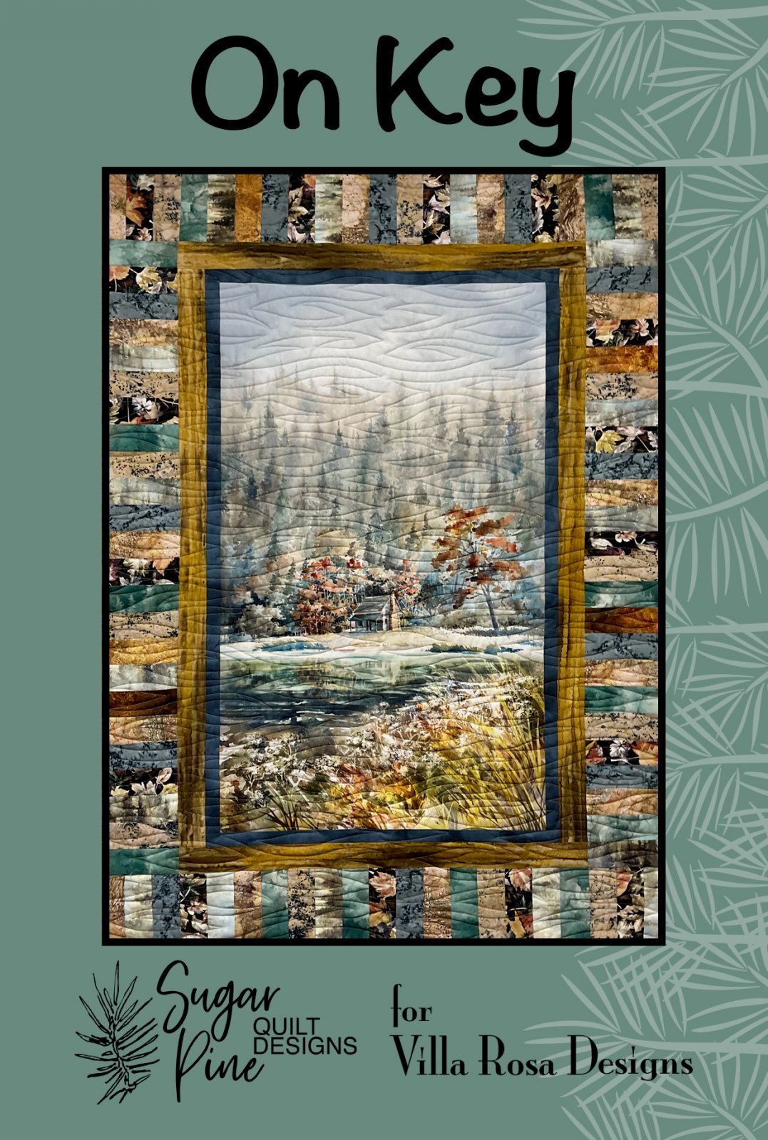 On Key - Villa Rosa - 42 x 60 - Panel Friendly
