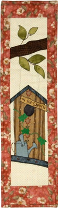 That’s for the Birds - In the Garden by Julie Wurzer - Wall Hanging Pattern – 6"x22" for Patch Abilities