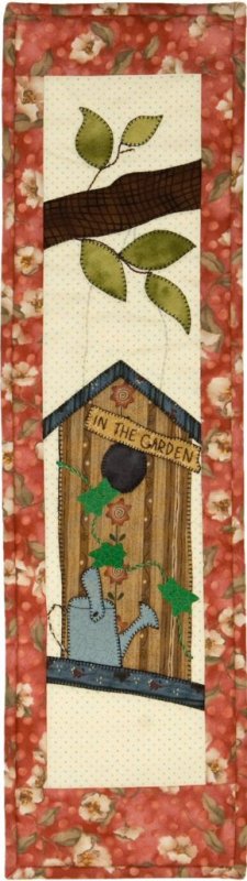 That’s for the Birds - In the Garden by Julie Wurzer - Wall Hanging Pattern – 6"x22" for Patch Abilities