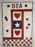 USA Starstruck Patriotic Banner Kit – 29" x 39" Red, White, & Blue Banner
