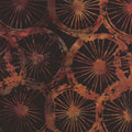 Hoffman Bali Batiks Harvest Glow Spice Fabric – Orange Floral Batik Blender