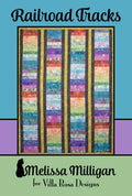 Railroad Tracks - Villa Rosa - 64 x 84 - 2.5" Strips