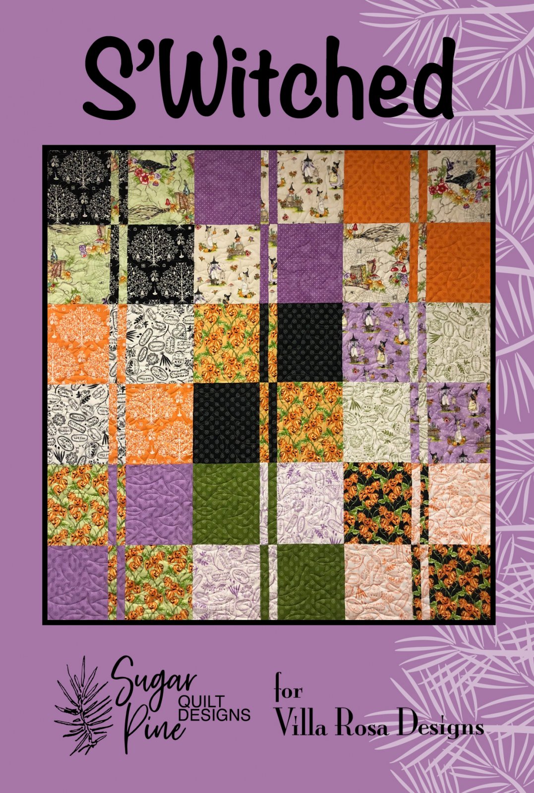 S'Witched - Villa Rosa - 54 x 57 - 10" Squares