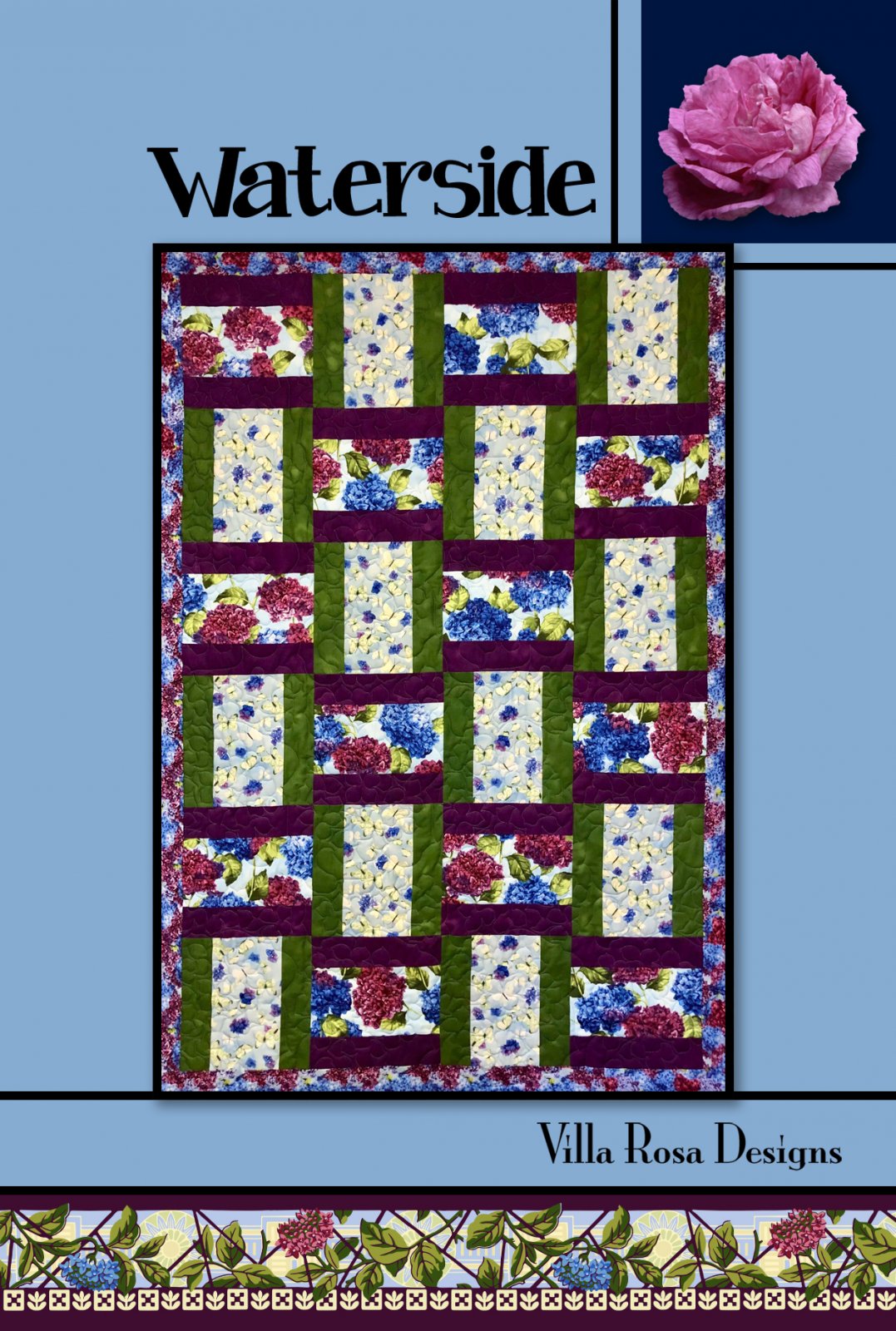 Waterside Quilt Pattern by Villa Rosa Designs